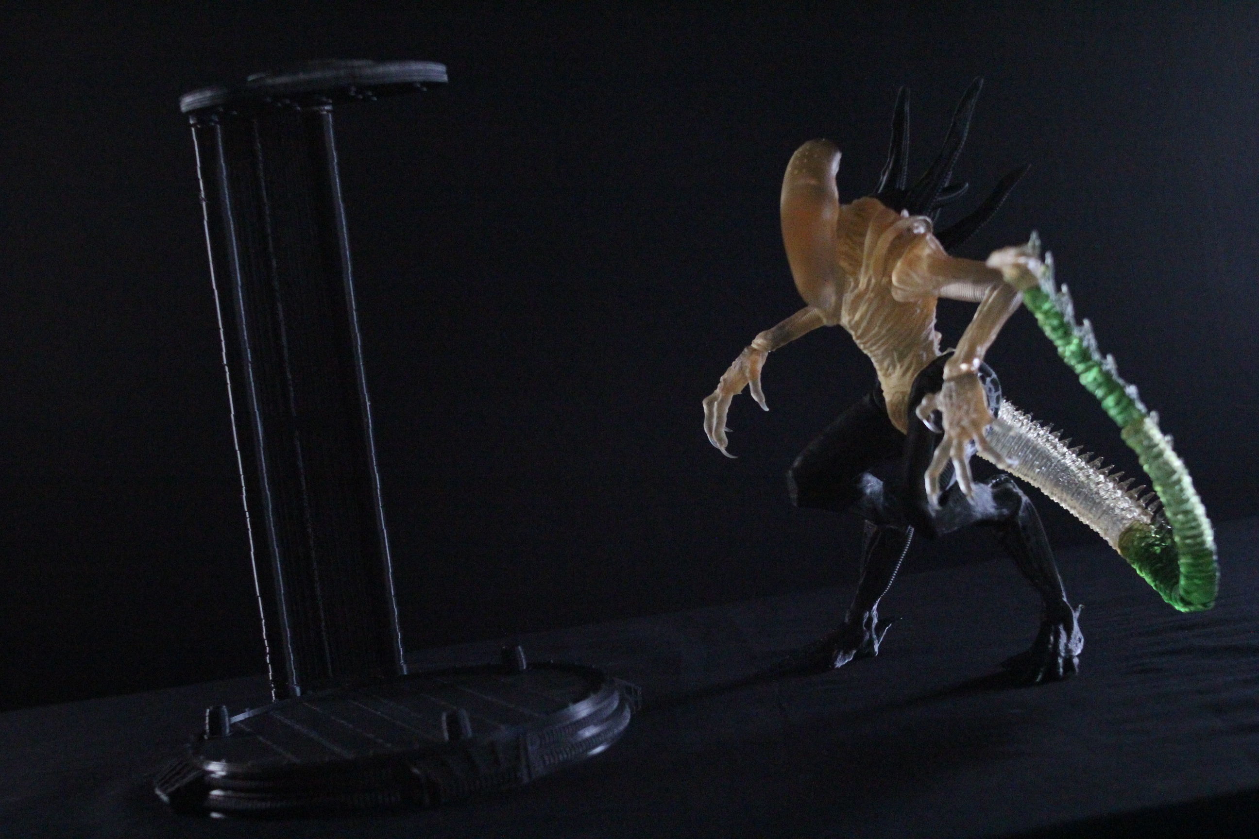 Alien Xenomorph 3D Print On Toxic Chamber Diorama  3D print model_53