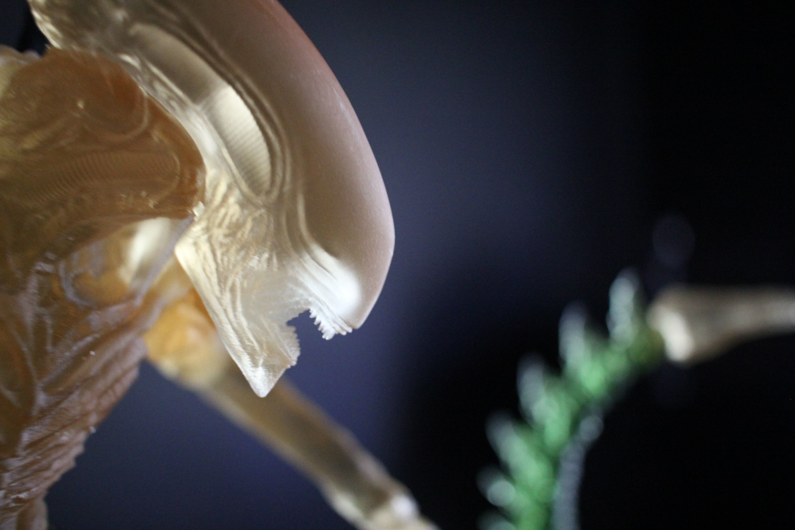 Alien Xenomorph 3D Print On Toxic Chamber Diorama  3D print model_8