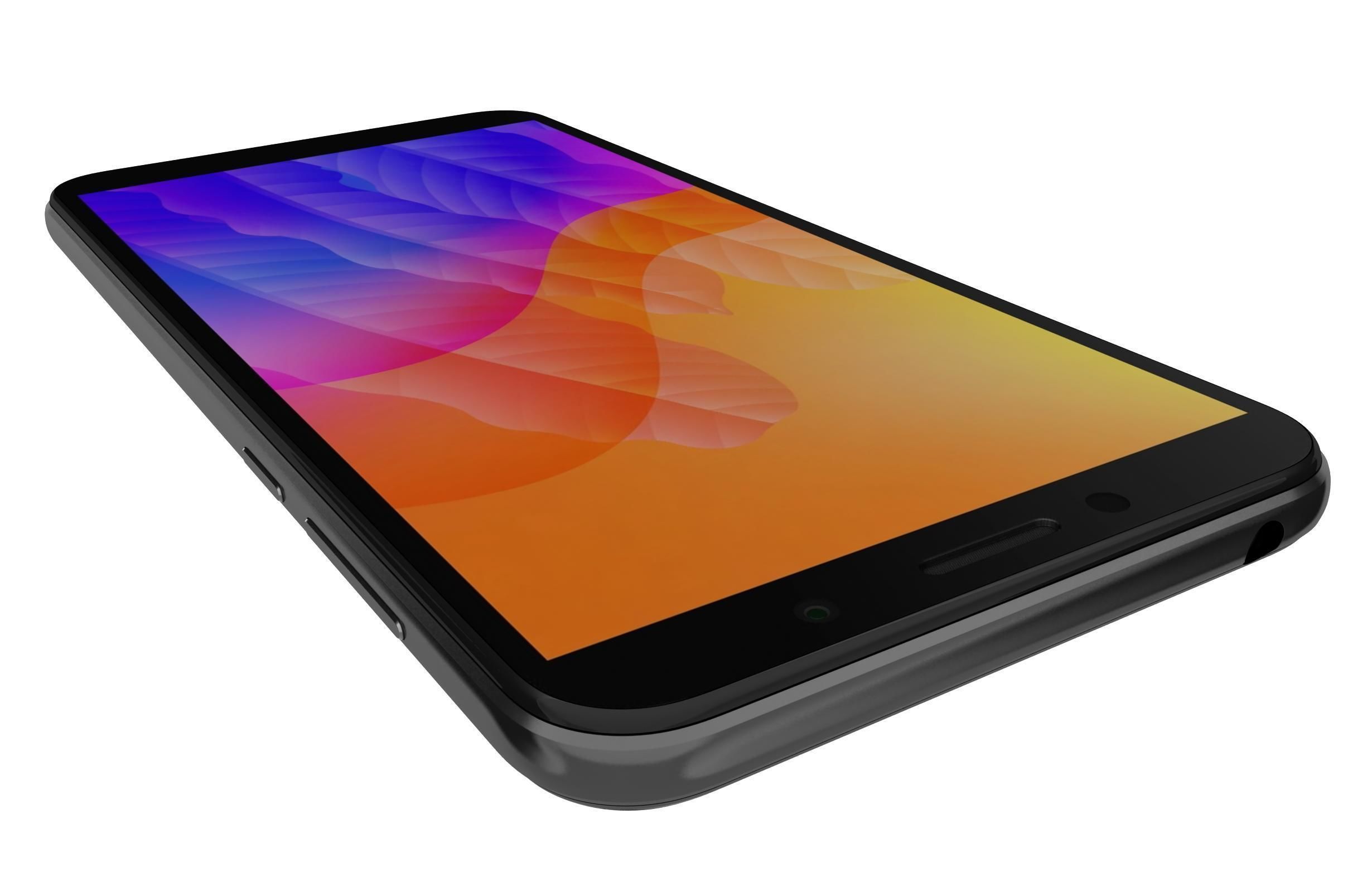 Huawei Y5p Midnight Black 3D model_11