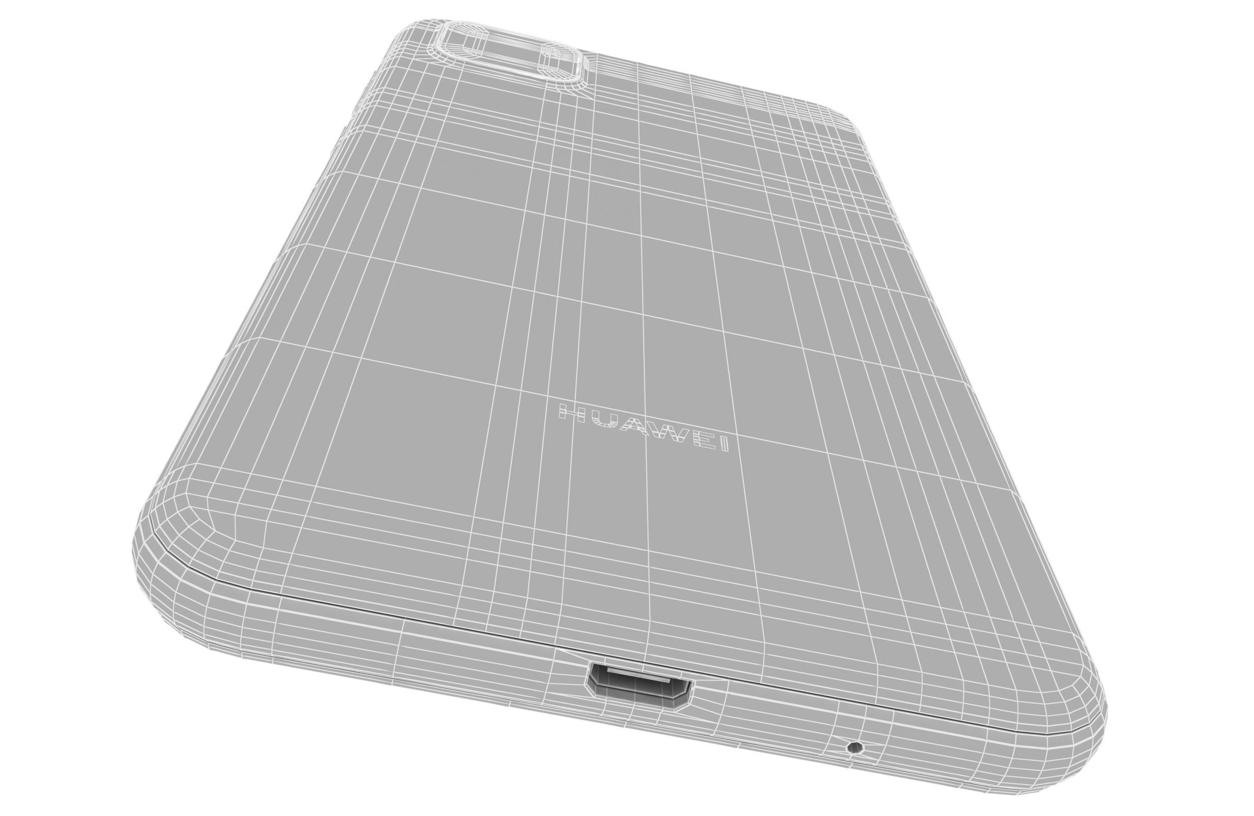 Huawei Y5p Midnight Black 3D model_19