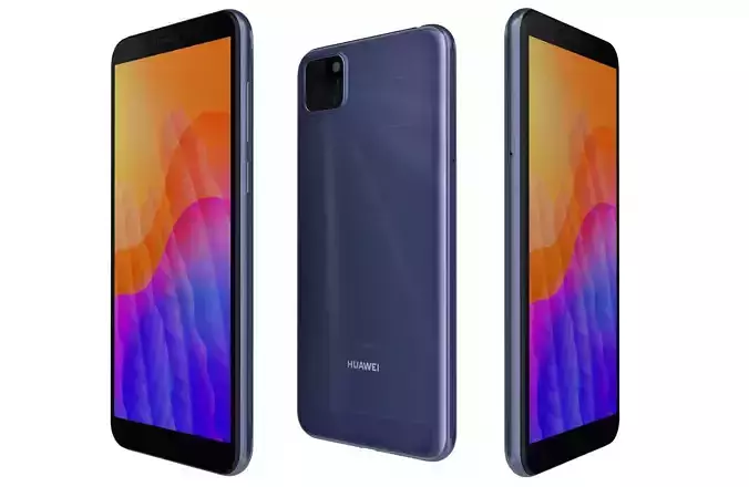 Huawei Y5p Phantom Blue 3D model