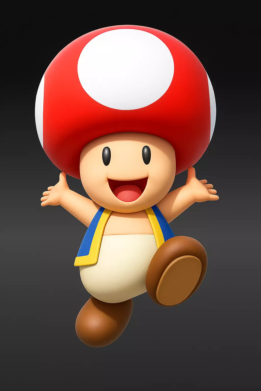 Toad Character 3D print model_0