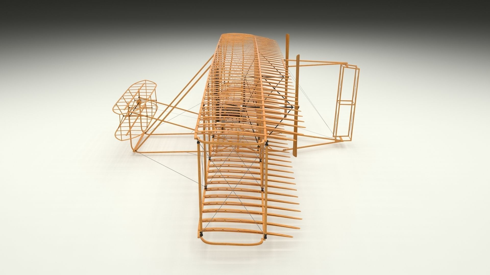 Wright Flyer 3D model_29