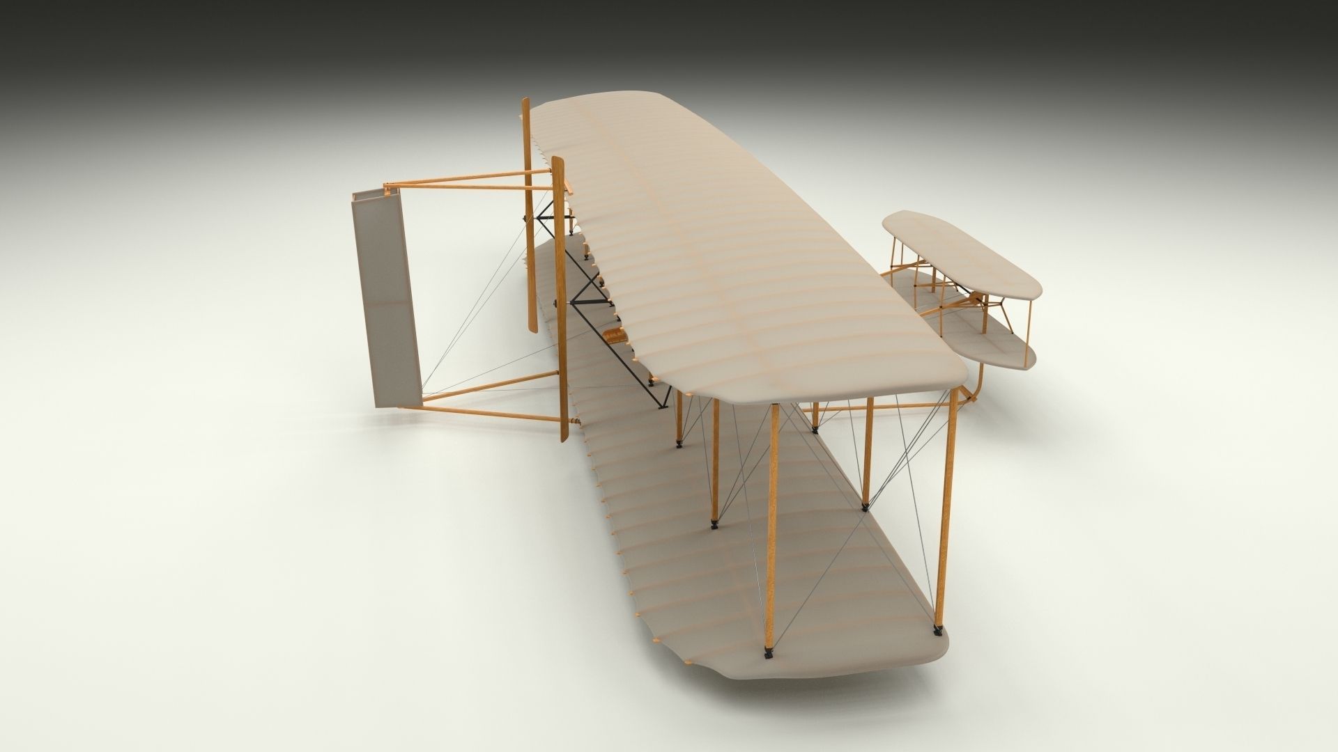 Wright Flyer 3D model_22