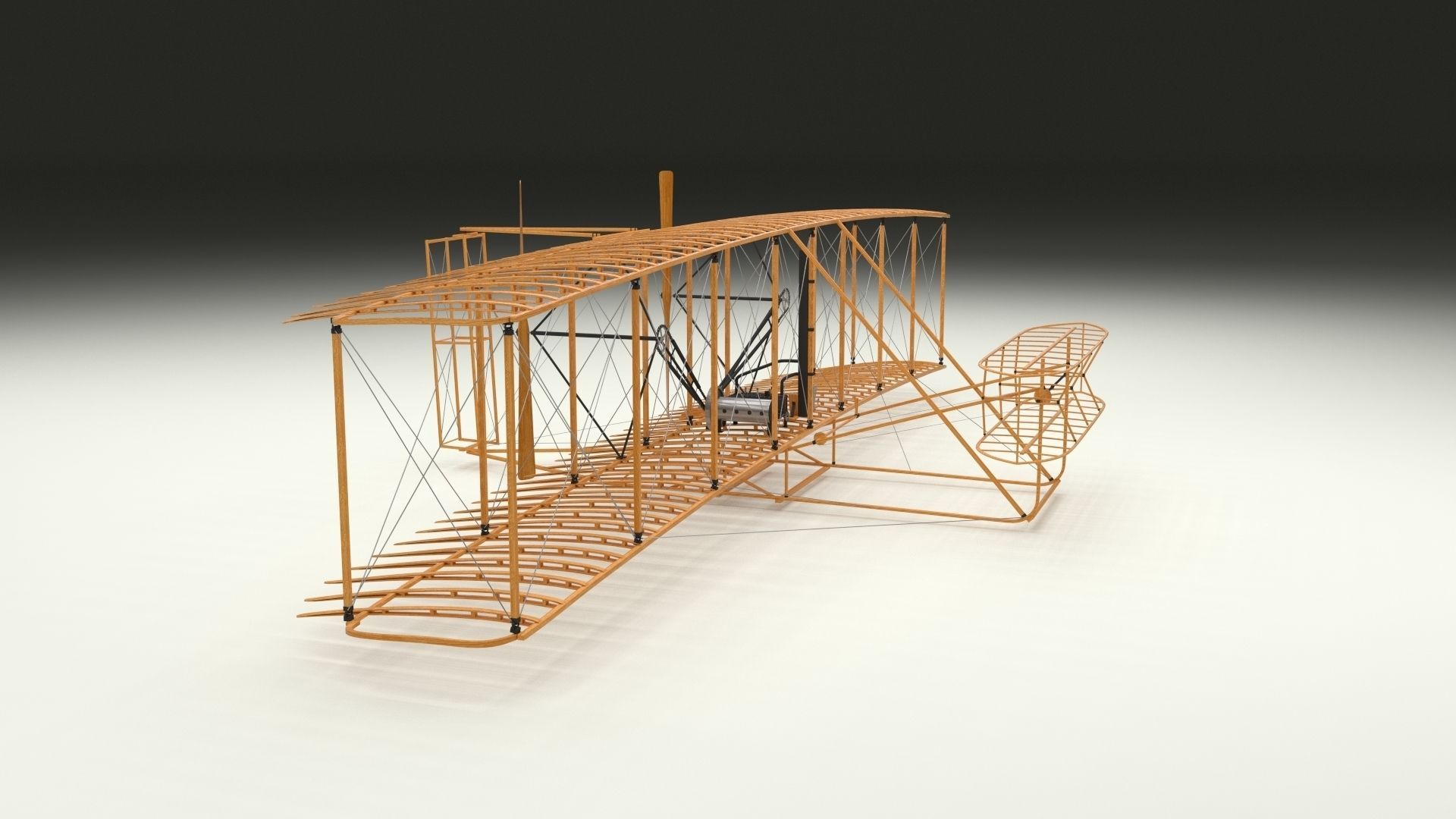 Wright Flyer 3D model_30