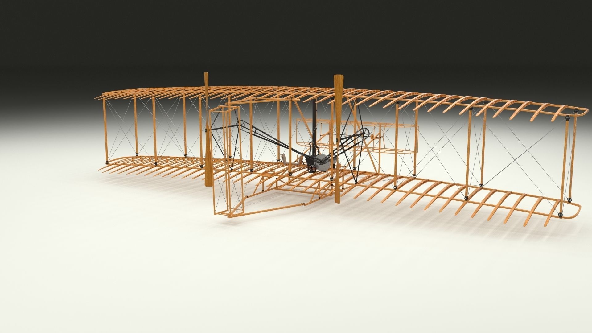 Wright Flyer 3D model_23