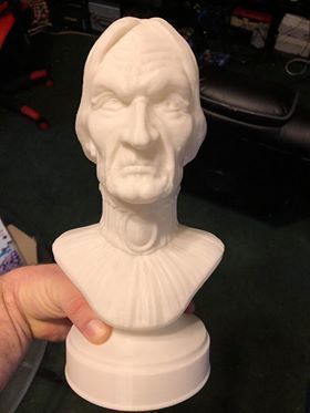 Haunted Mansion Aunt Lucretia Bust 3D print model_12
