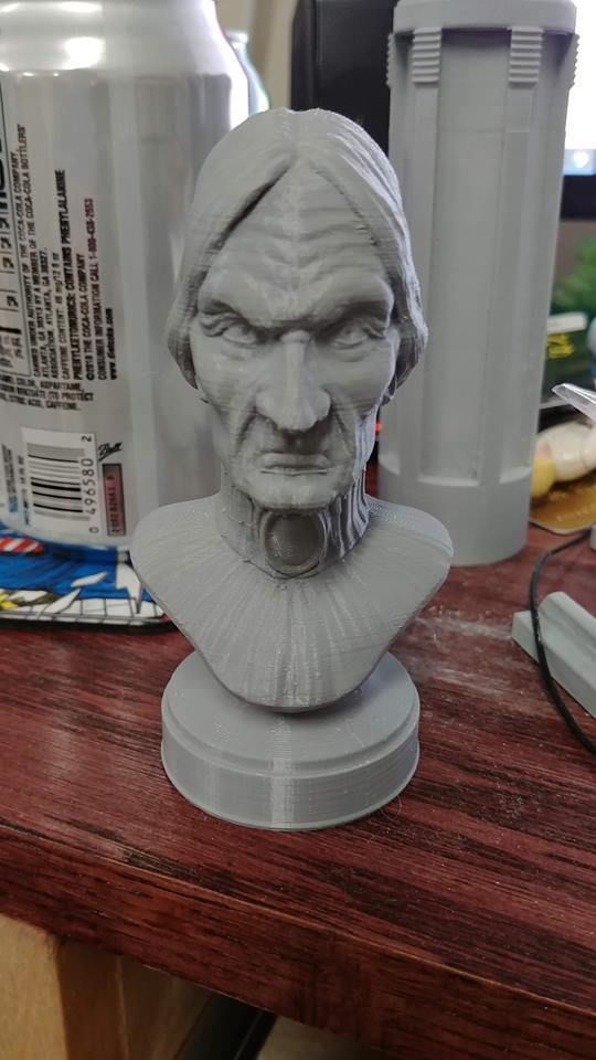 Haunted Mansion Aunt Lucretia Bust 3D print model_10