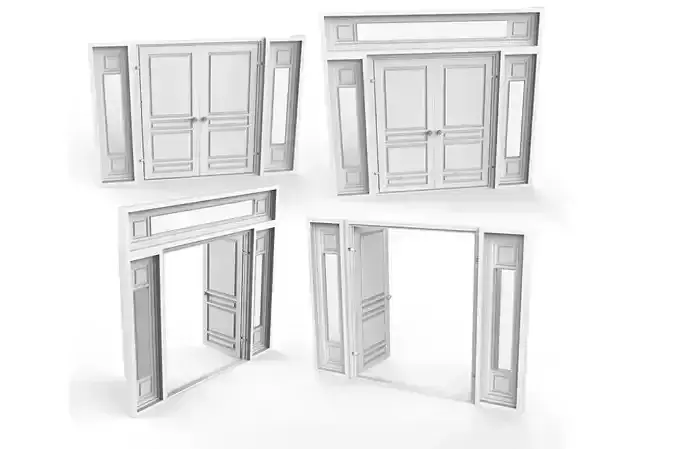 External Door 3D print model
