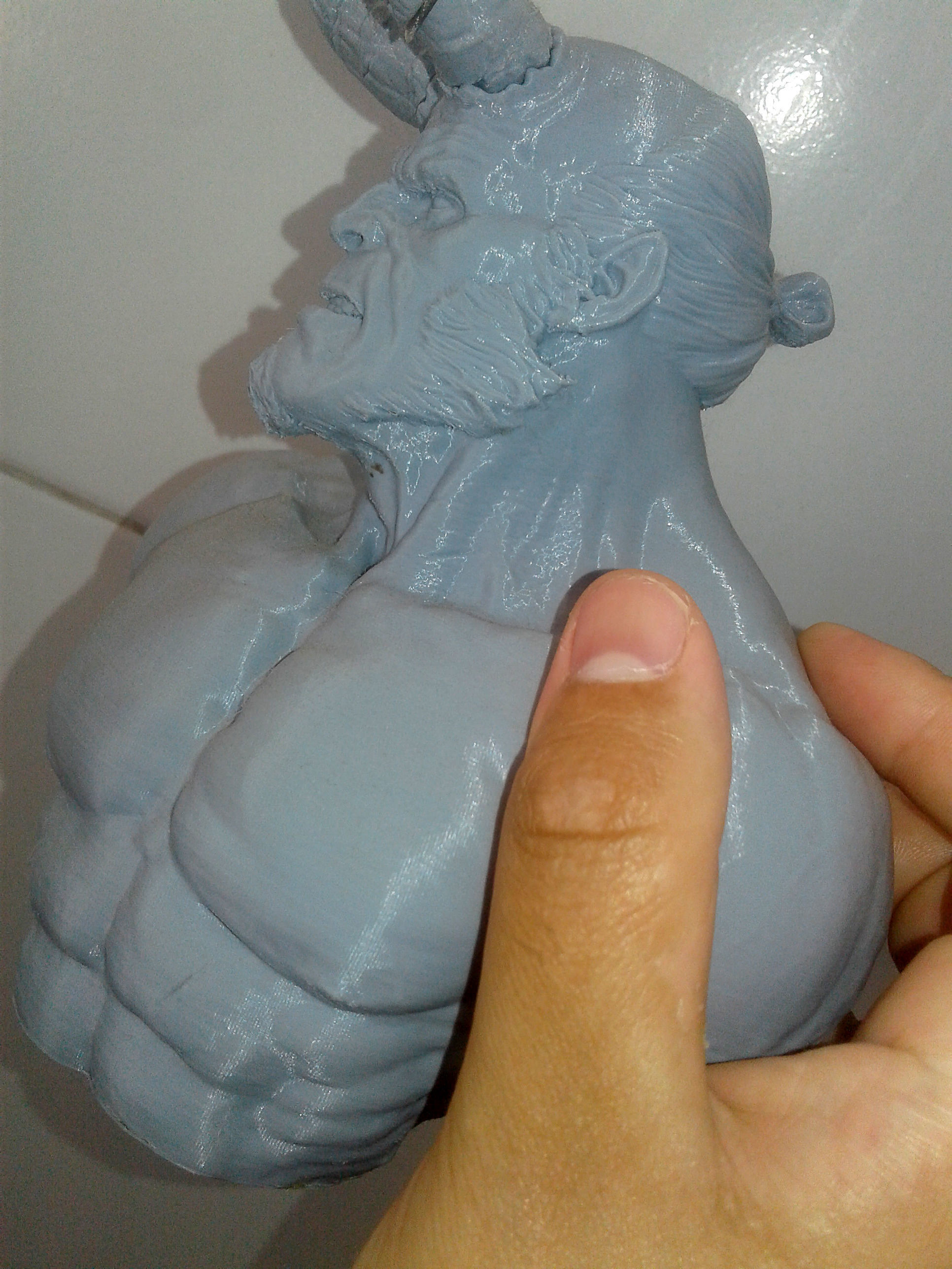 HellBoy Bust 3D print model_8