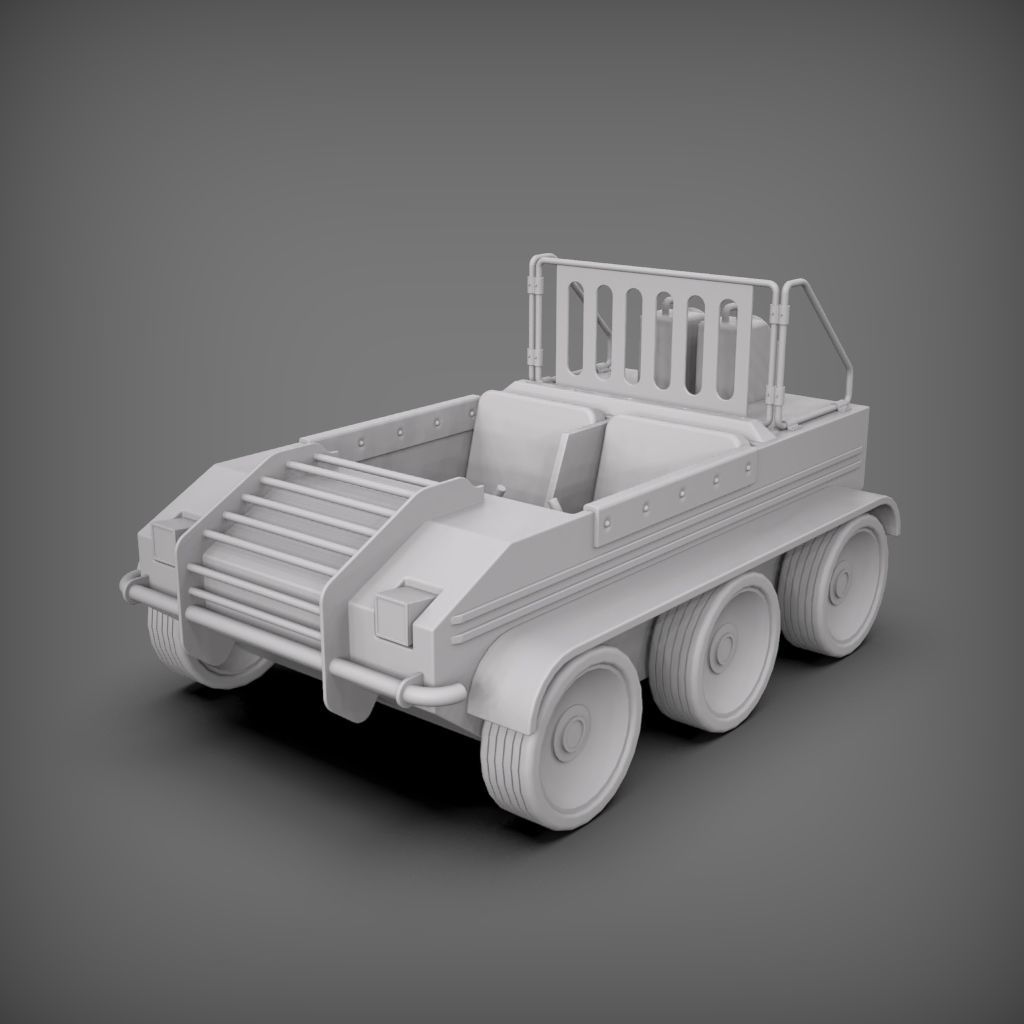 Mini Vehicles 3D model_4