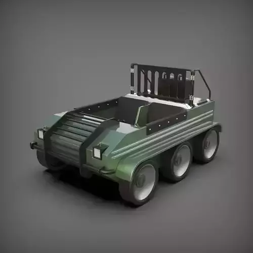Mini Vehicles 3D model