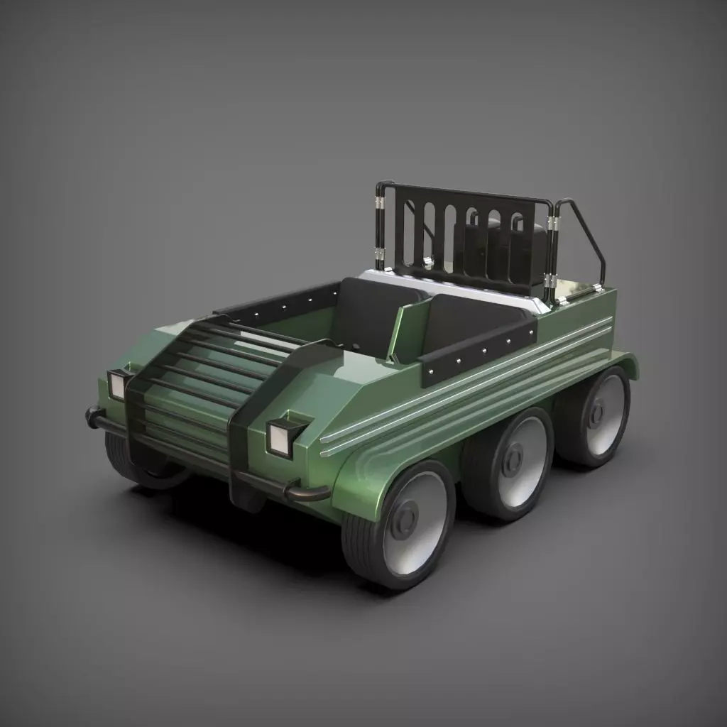 Mini Vehicles 3D model_0