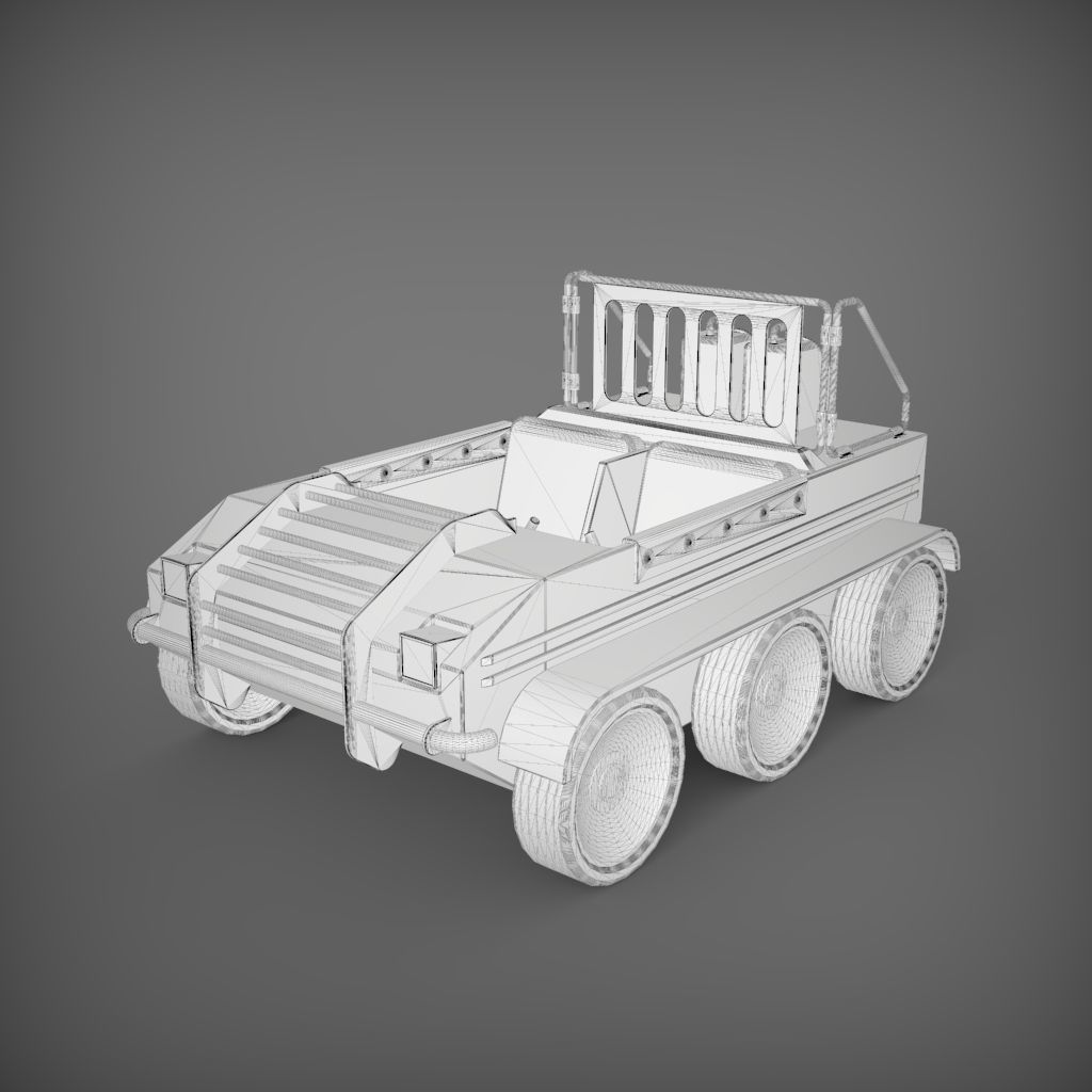 Mini Vehicles 3D model_5