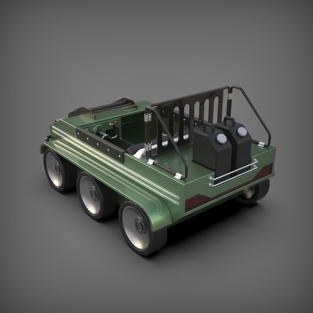 Mini Vehicles 3D model_1
