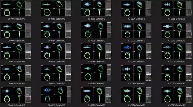 BULK-3DM-With Gems-MIX 350 Files