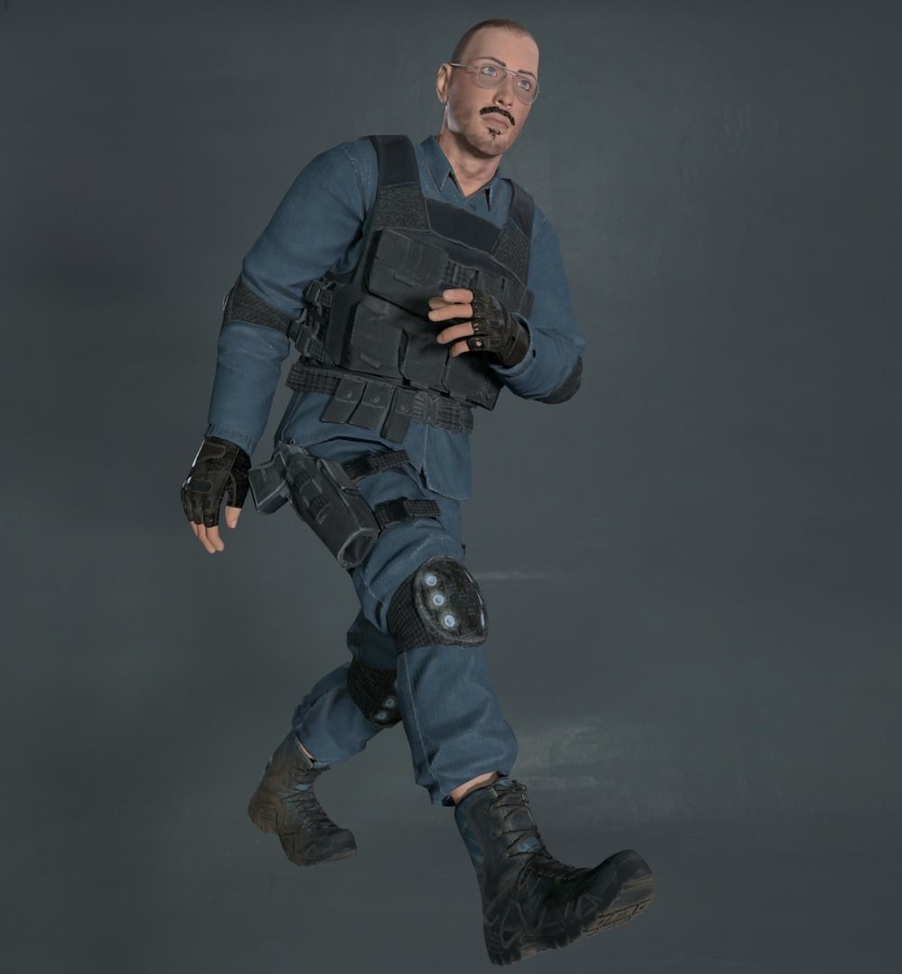  8 Characters Pack 3D model_8