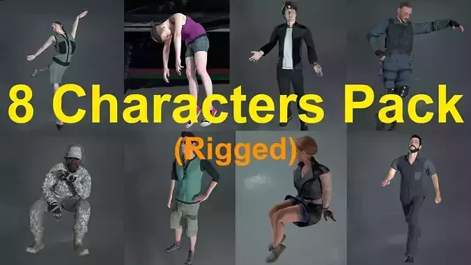  8 Characters Pack