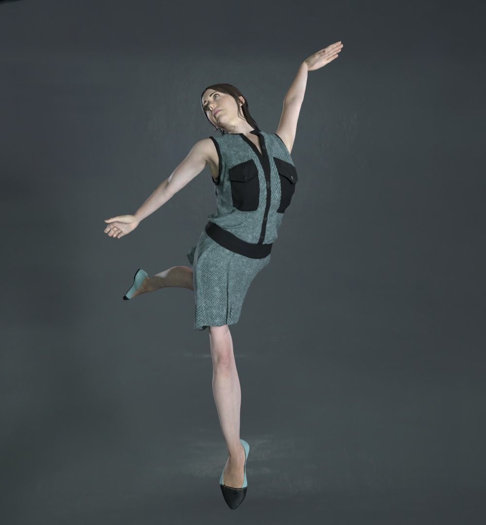  8 Characters Pack 3D model_1