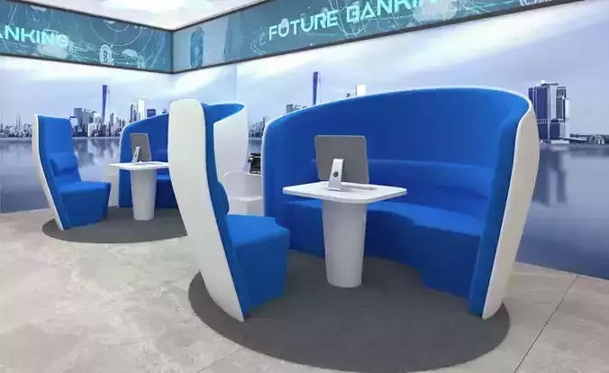 SEATING POD 3D model