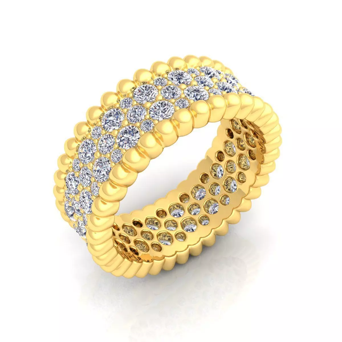 Full Enternity Ring  3D print model_0