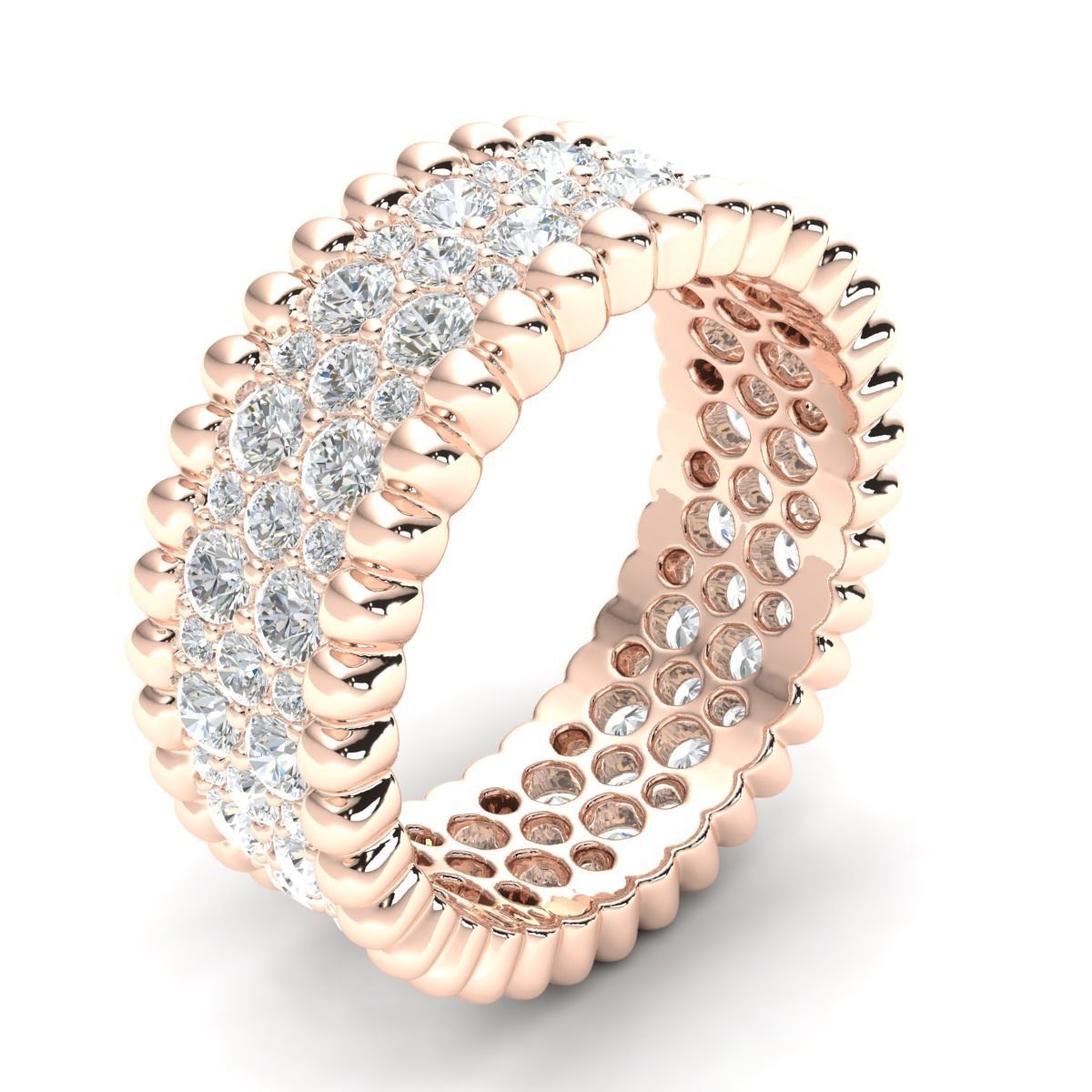 Full Enternity Ring  3D print model_1