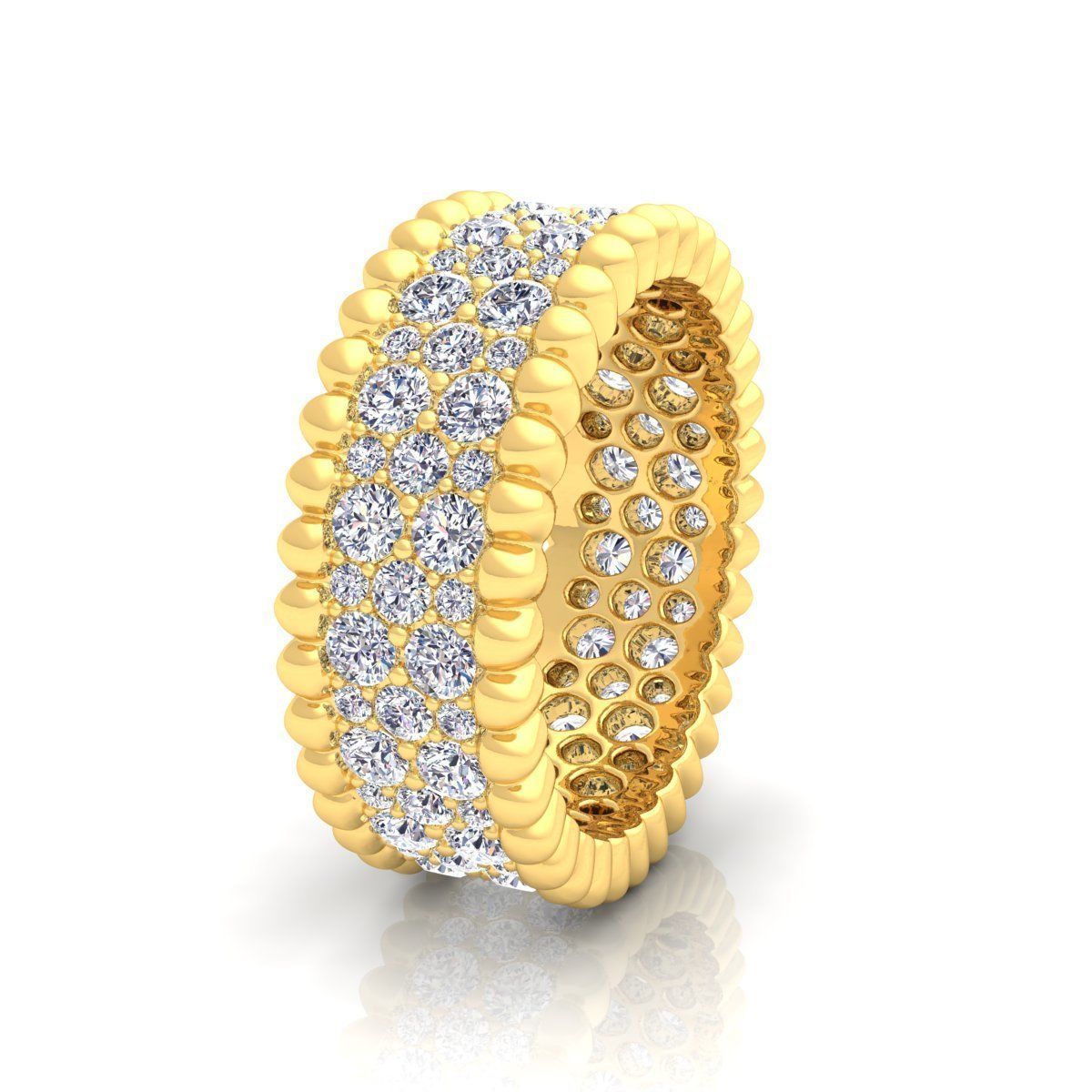 Full Enternity Ring  3D print model_8