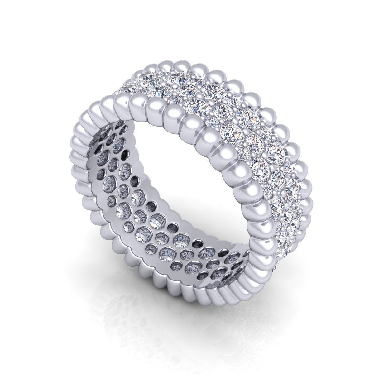 Full Enternity Ring  3D print model_14