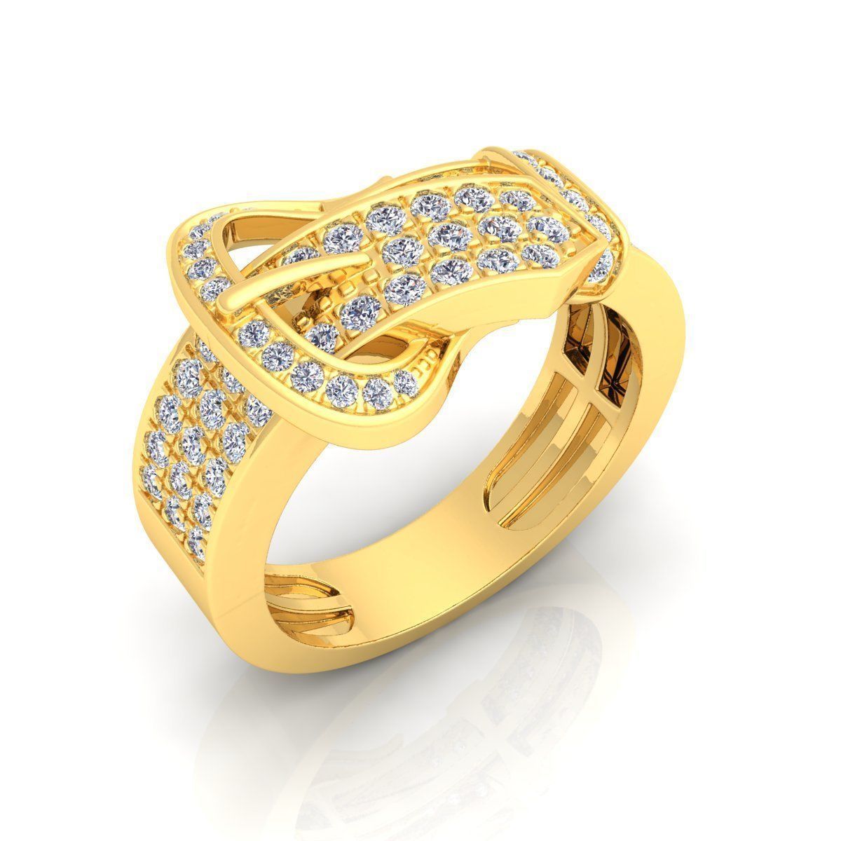 Belt Ring  3D print model_12