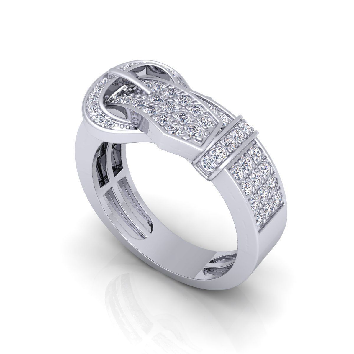 Belt Ring  3D print model_13