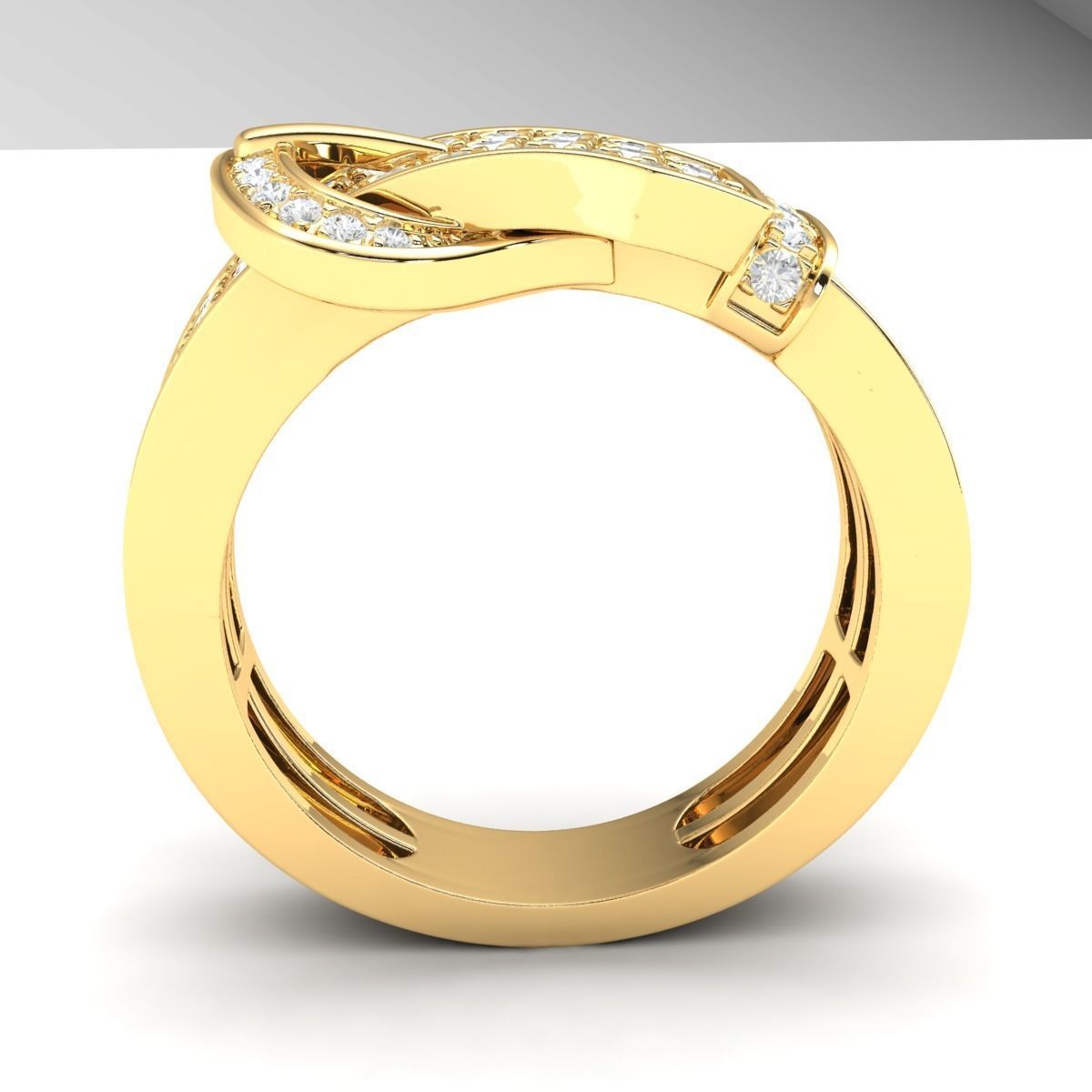 Belt Ring  3D print model_2