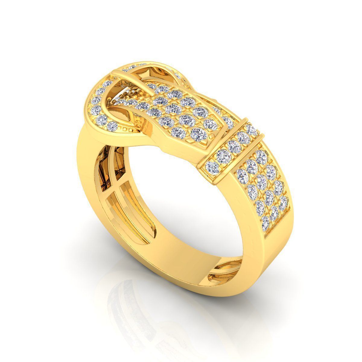 Belt Ring  3D print model_15