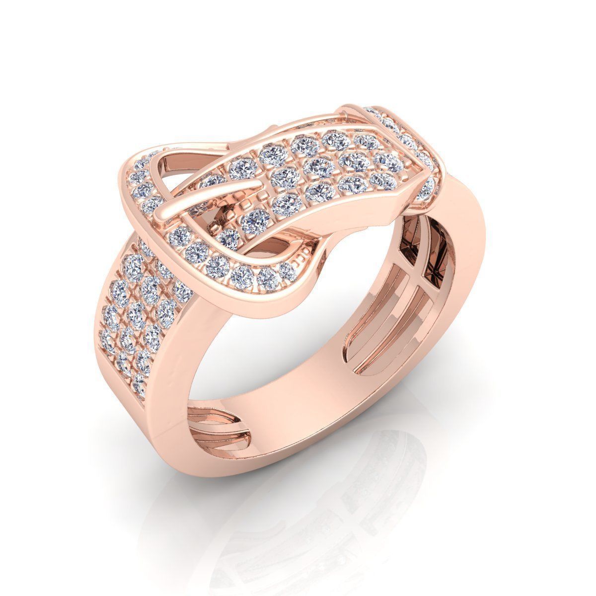 Belt Ring  3D print model_11