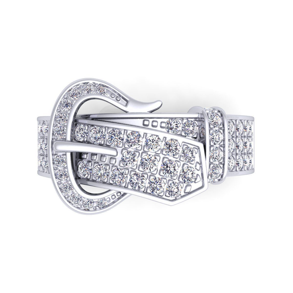 Belt Ring  3D print model_7