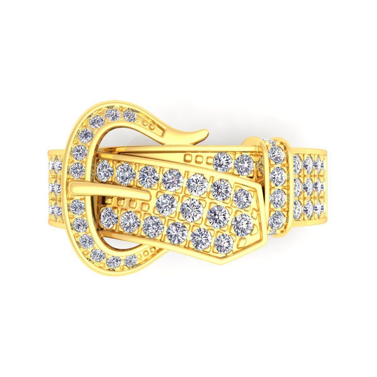 Belt Ring  3D print model_9