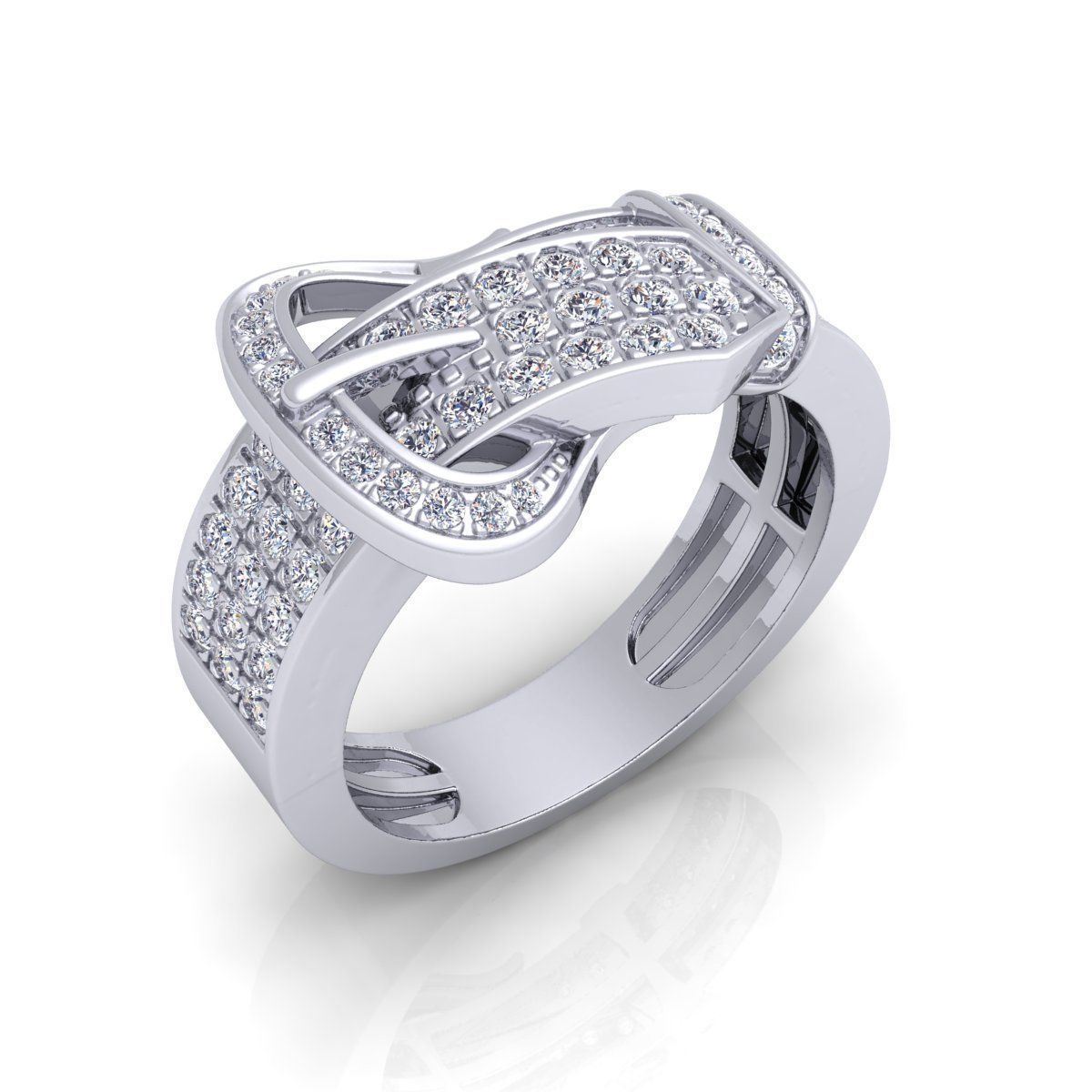 Belt Ring  3D print model_10