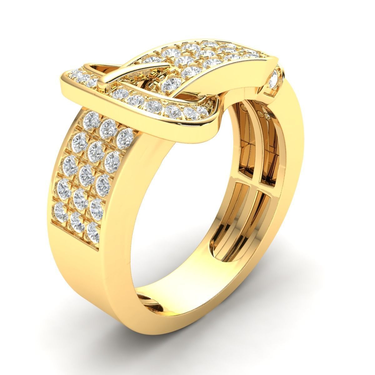 Belt Ring  3D print model_1