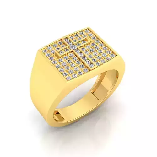 Fancy mans Ring  3D print model