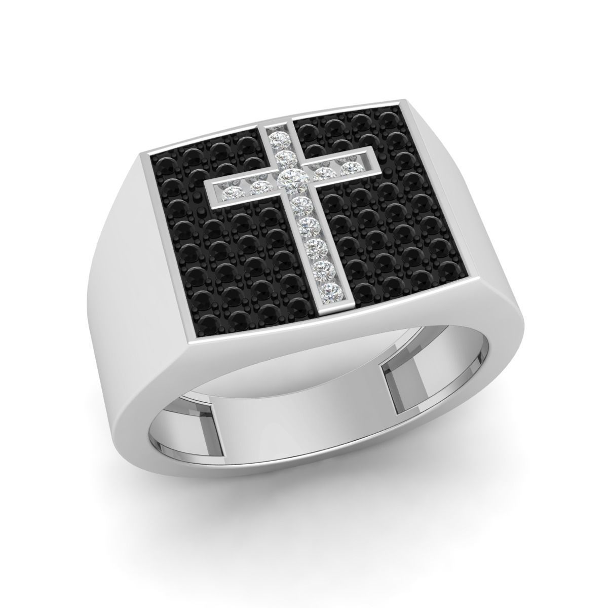 Fancy mans Ring 3D print model_5