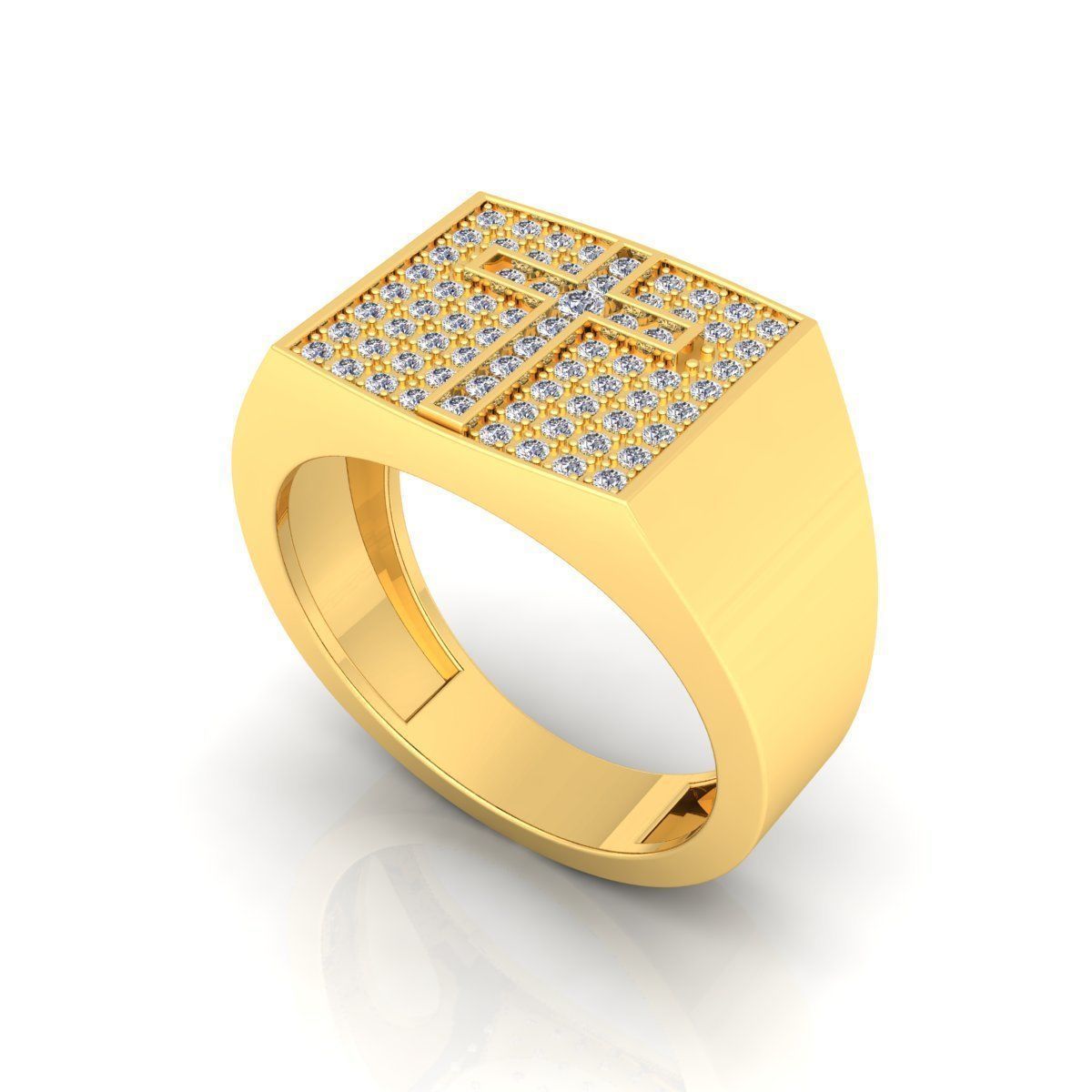 Fancy mans Ring 3D print model_20