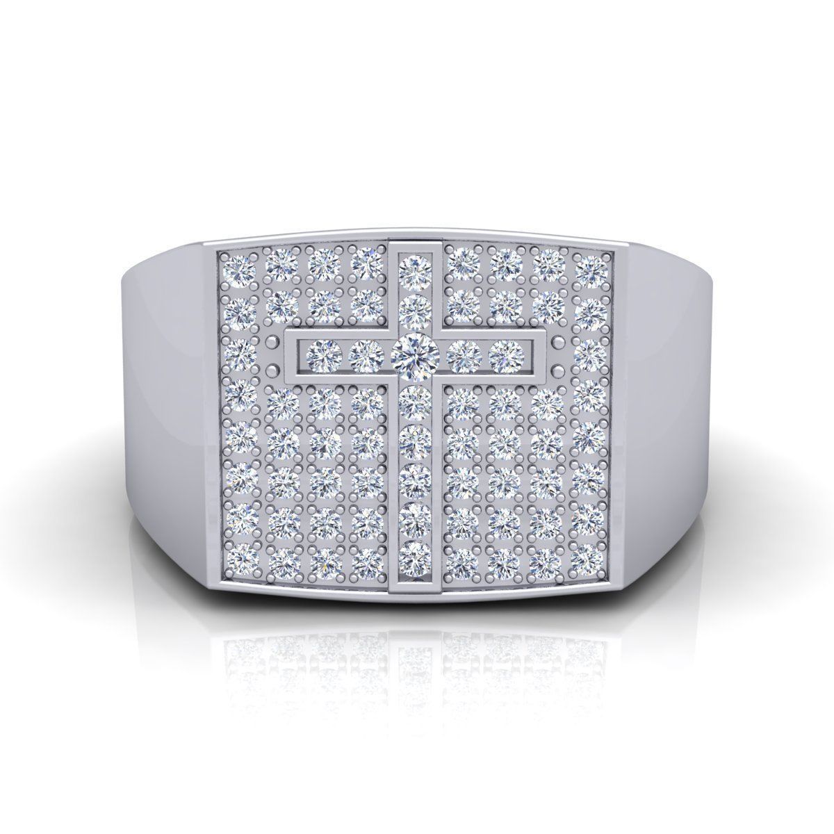 Fancy mans Ring 3D print model_7