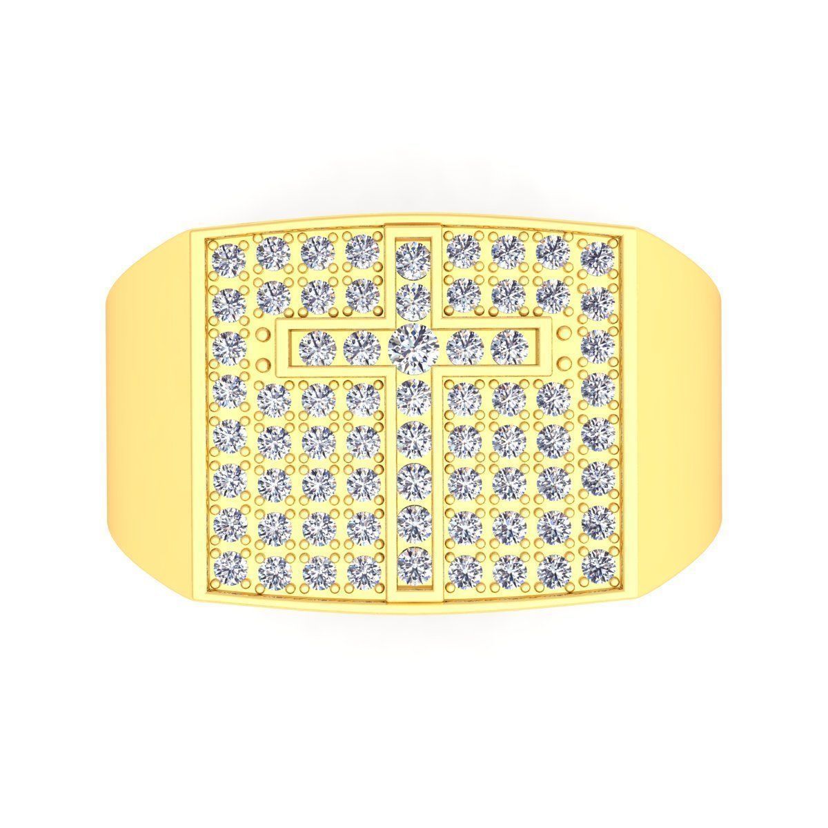 Fancy mans Ring 3D print model_15