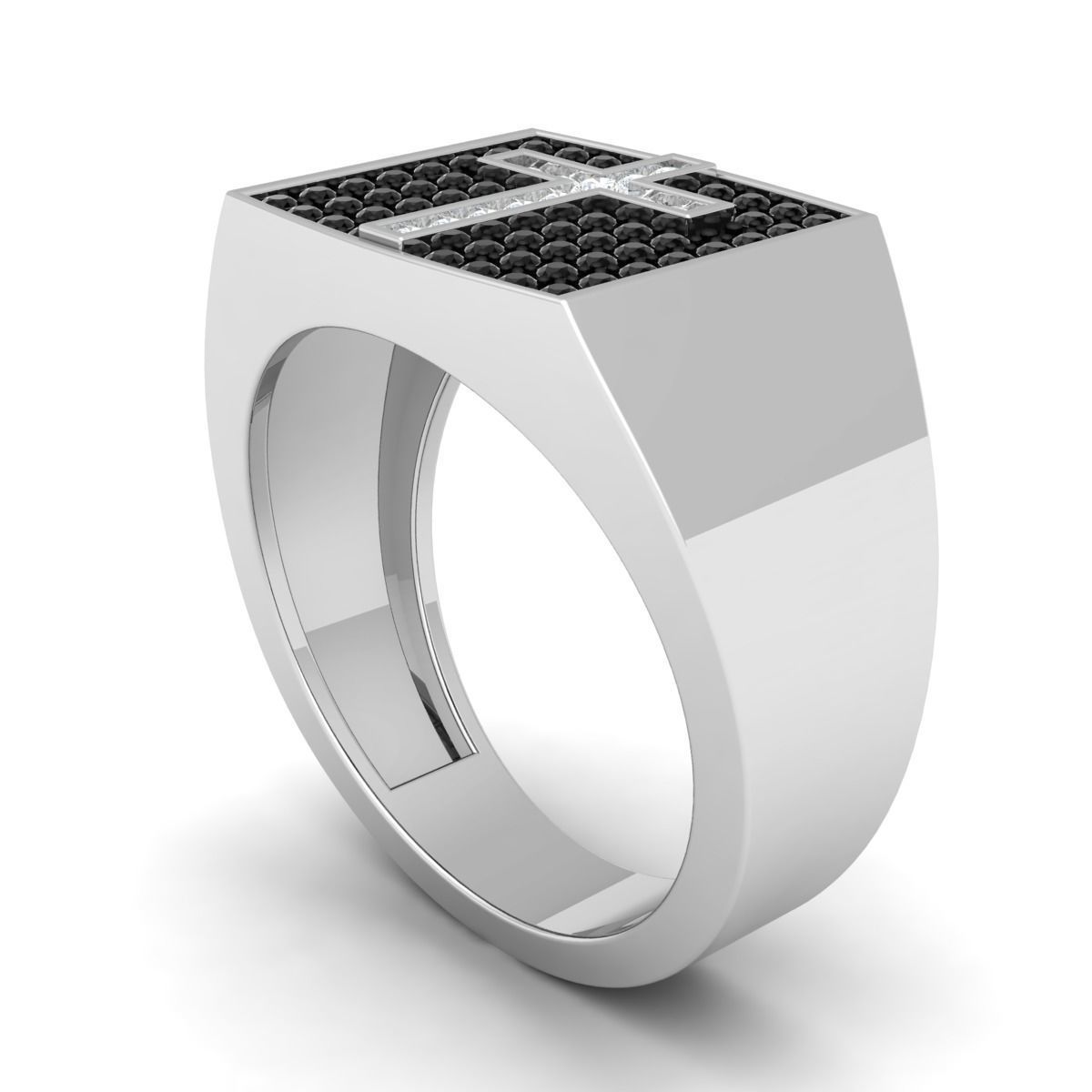 Fancy mans Ring 3D print model_1
