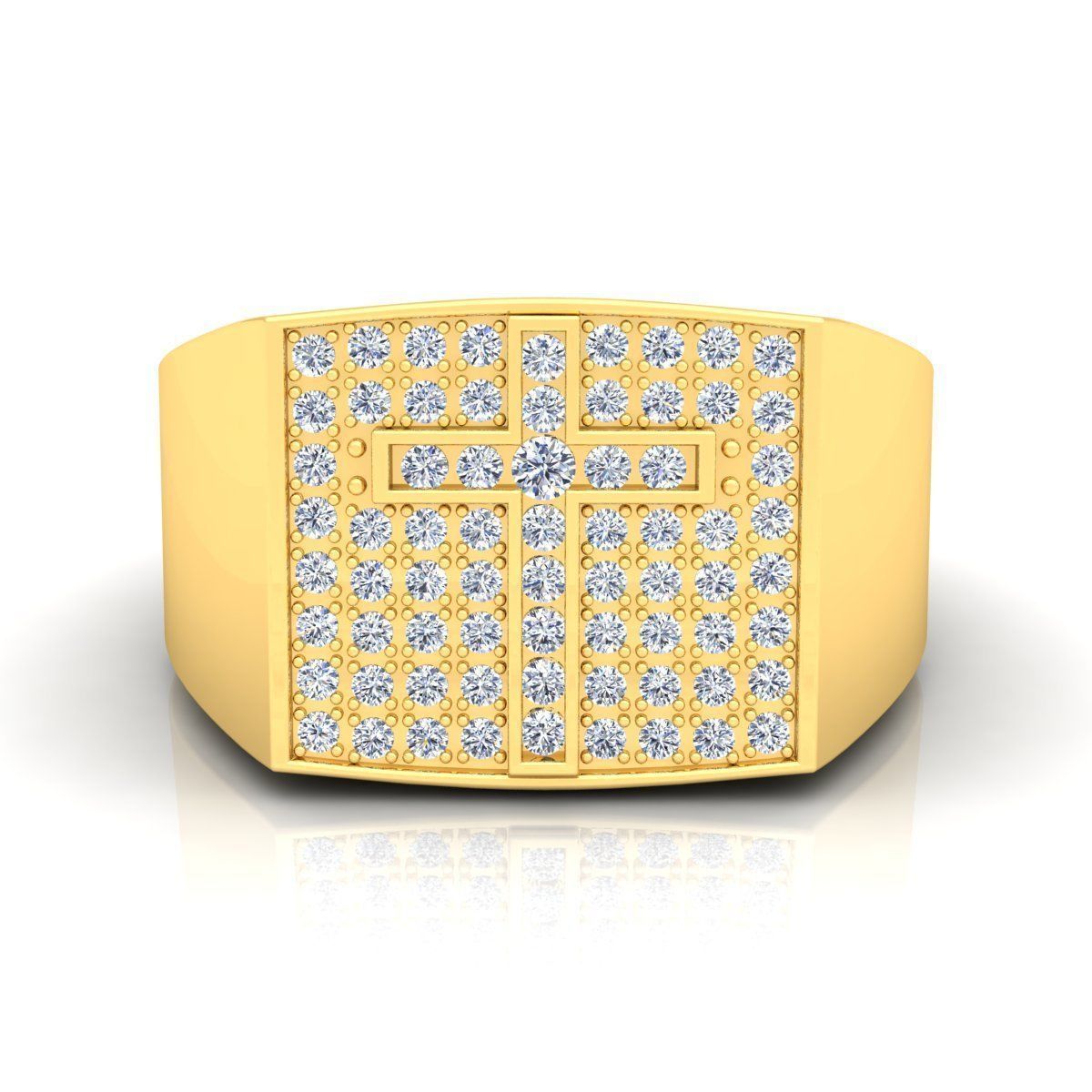 Fancy mans Ring 3D print model_9