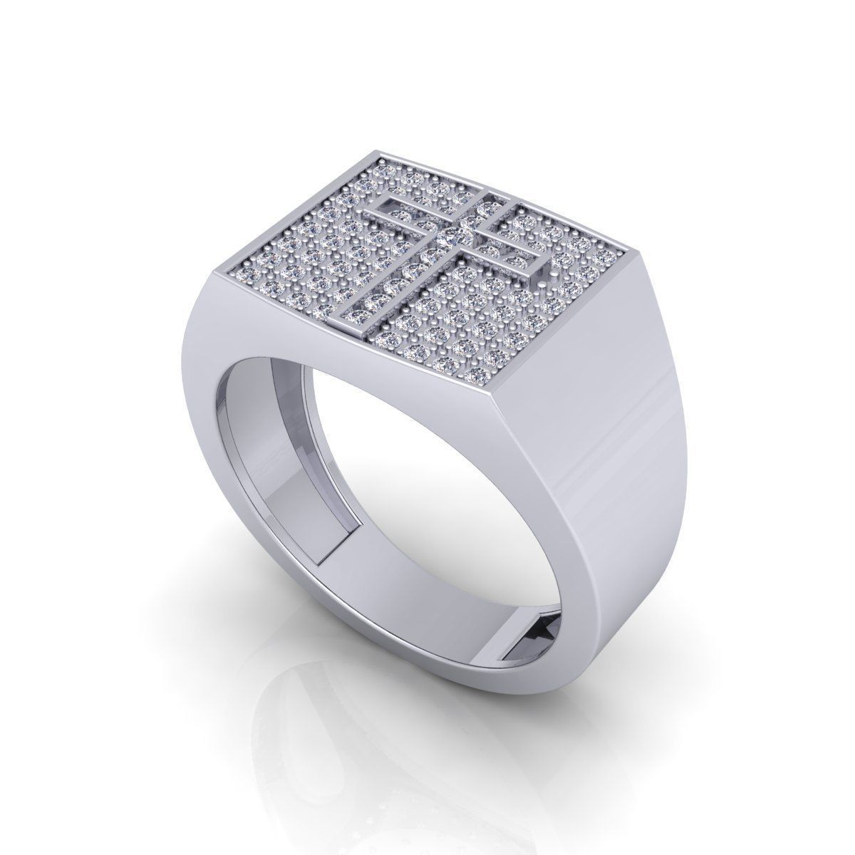 Fancy mans Ring 3D print model_18
