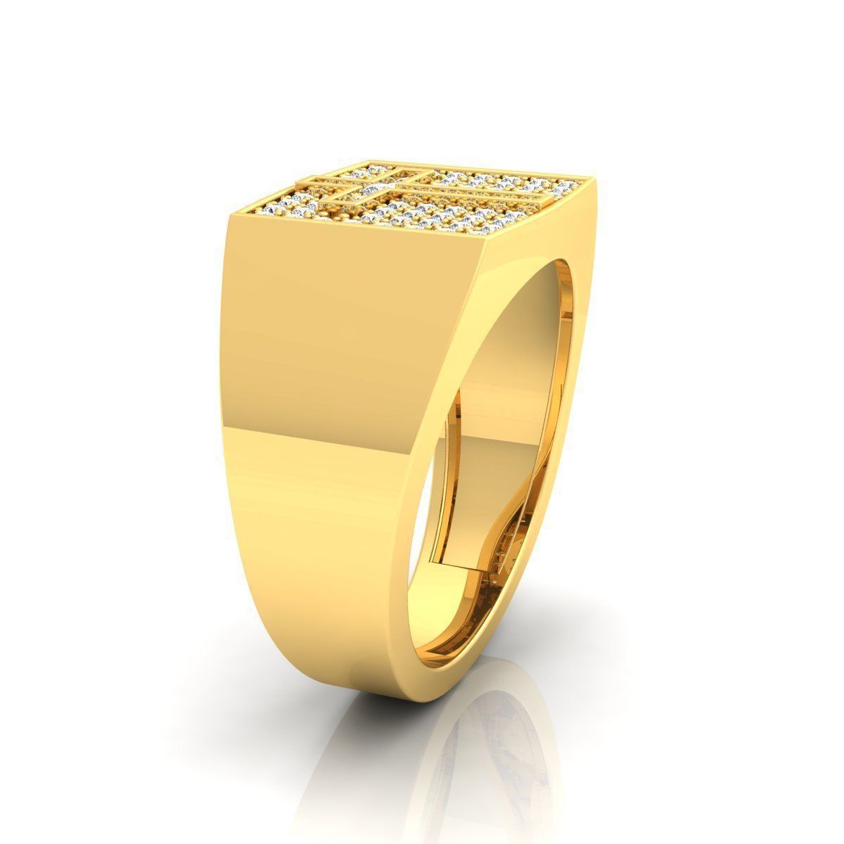 Fancy mans Ring 3D print model_12