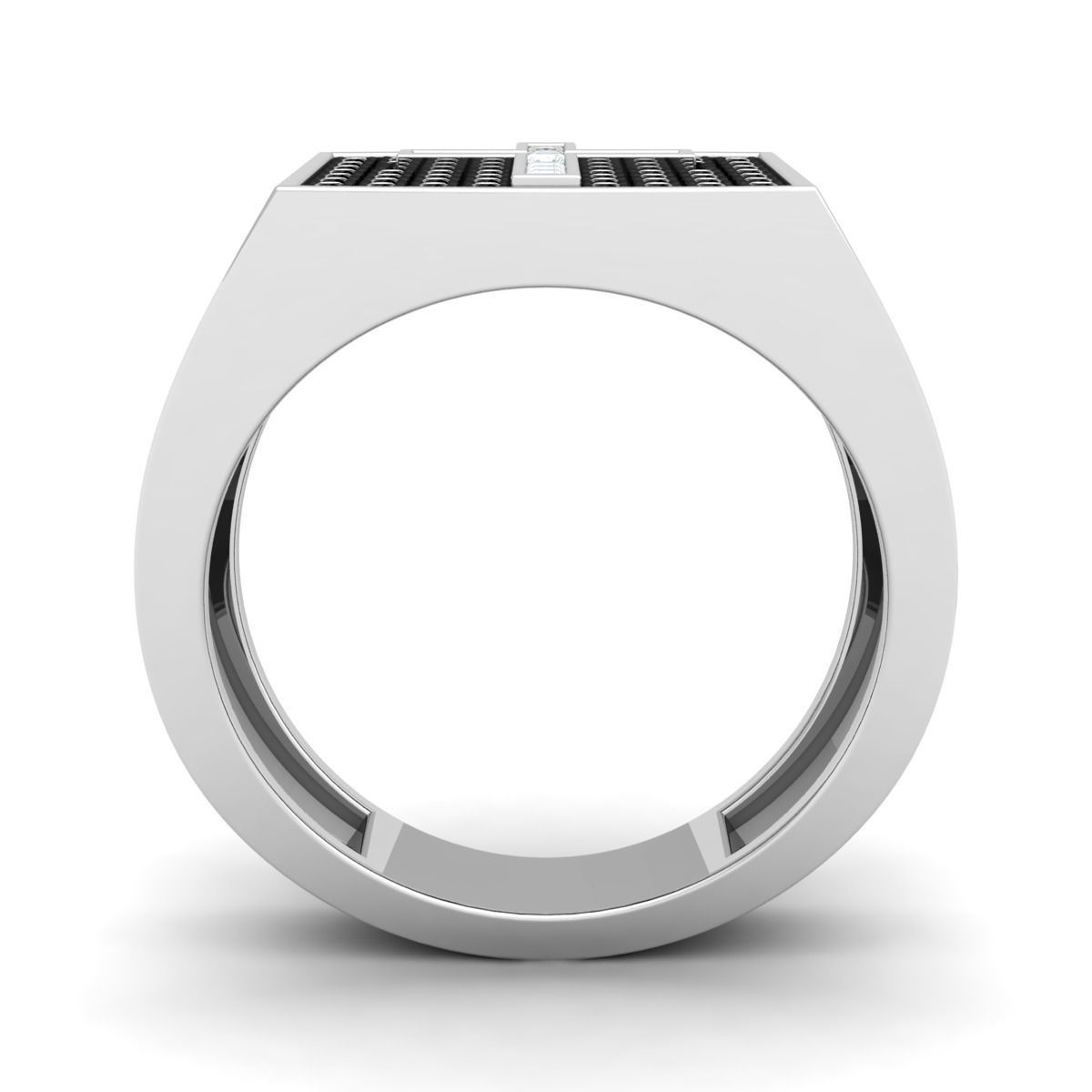 Fancy mans Ring 3D print model_4