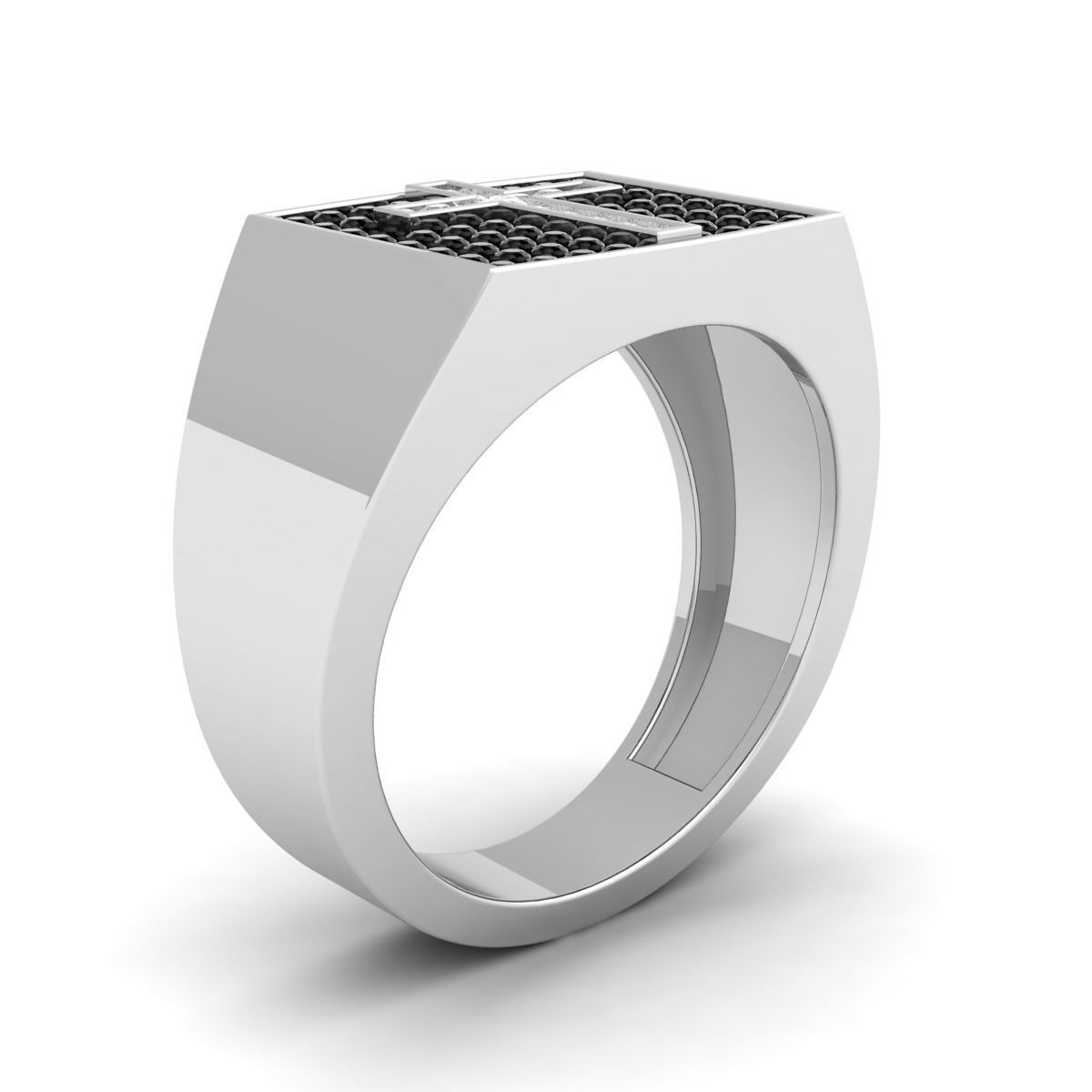 Fancy mans Ring 3D print model_2