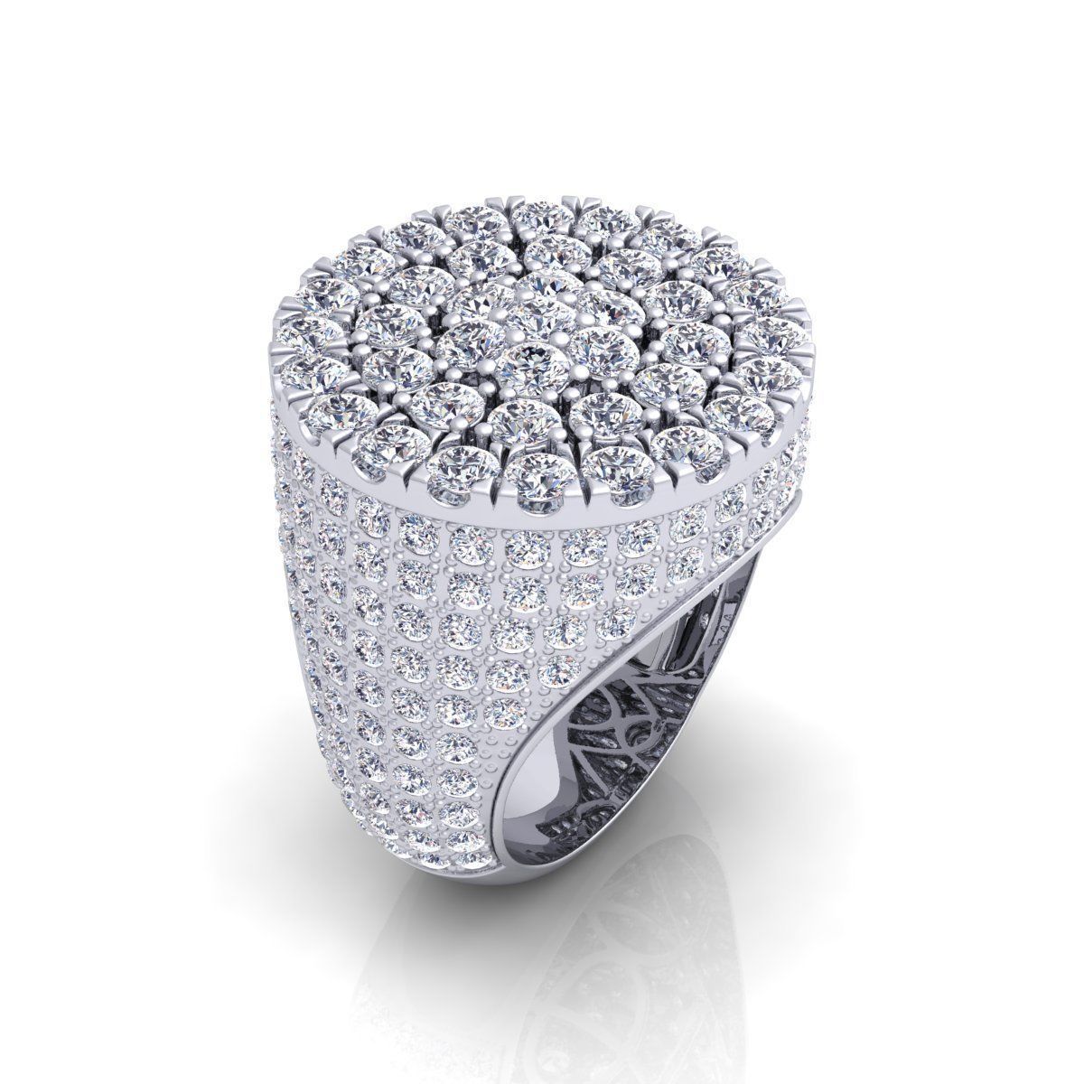 Mens Ring  3D print model_10