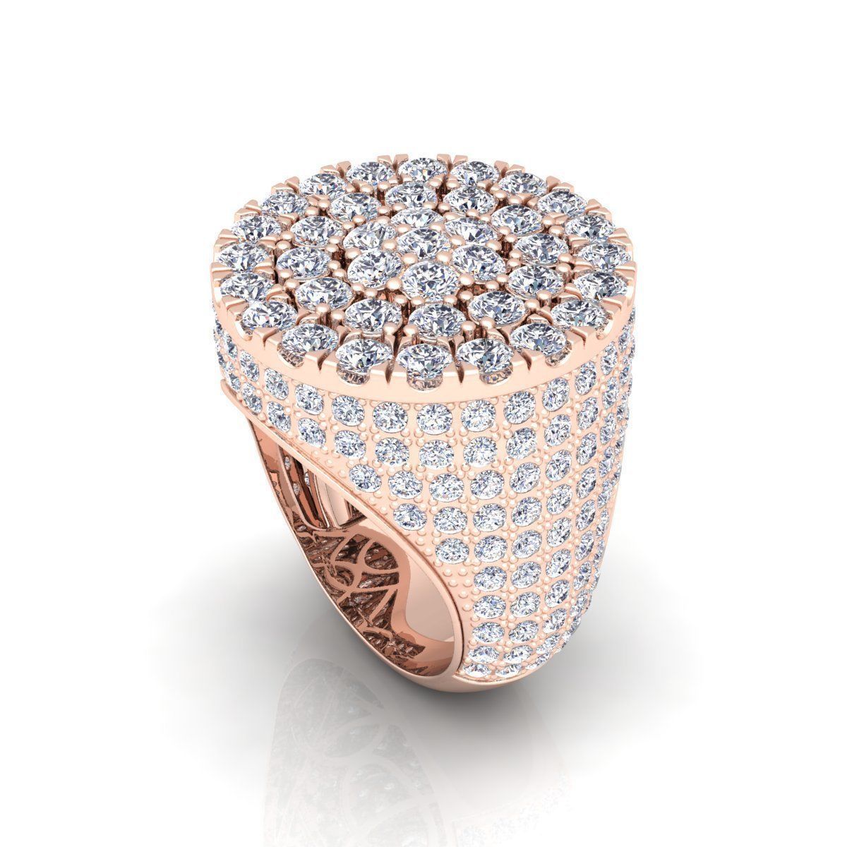 Mens Ring  3D print model_14